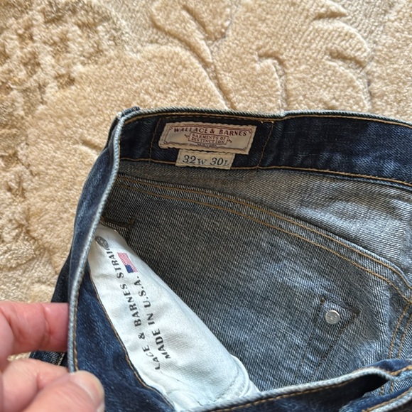 Wallace and Barnes button fly men’s
Japanese selvedge jeans made in USA - Picture 2 of 4